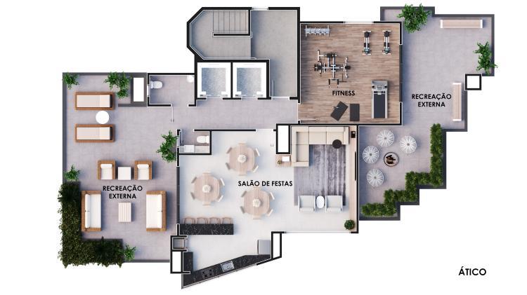Ed.Ravena - Apto 59 m² área privativa 02 Dorm, 02 vagas de garagem coberta!